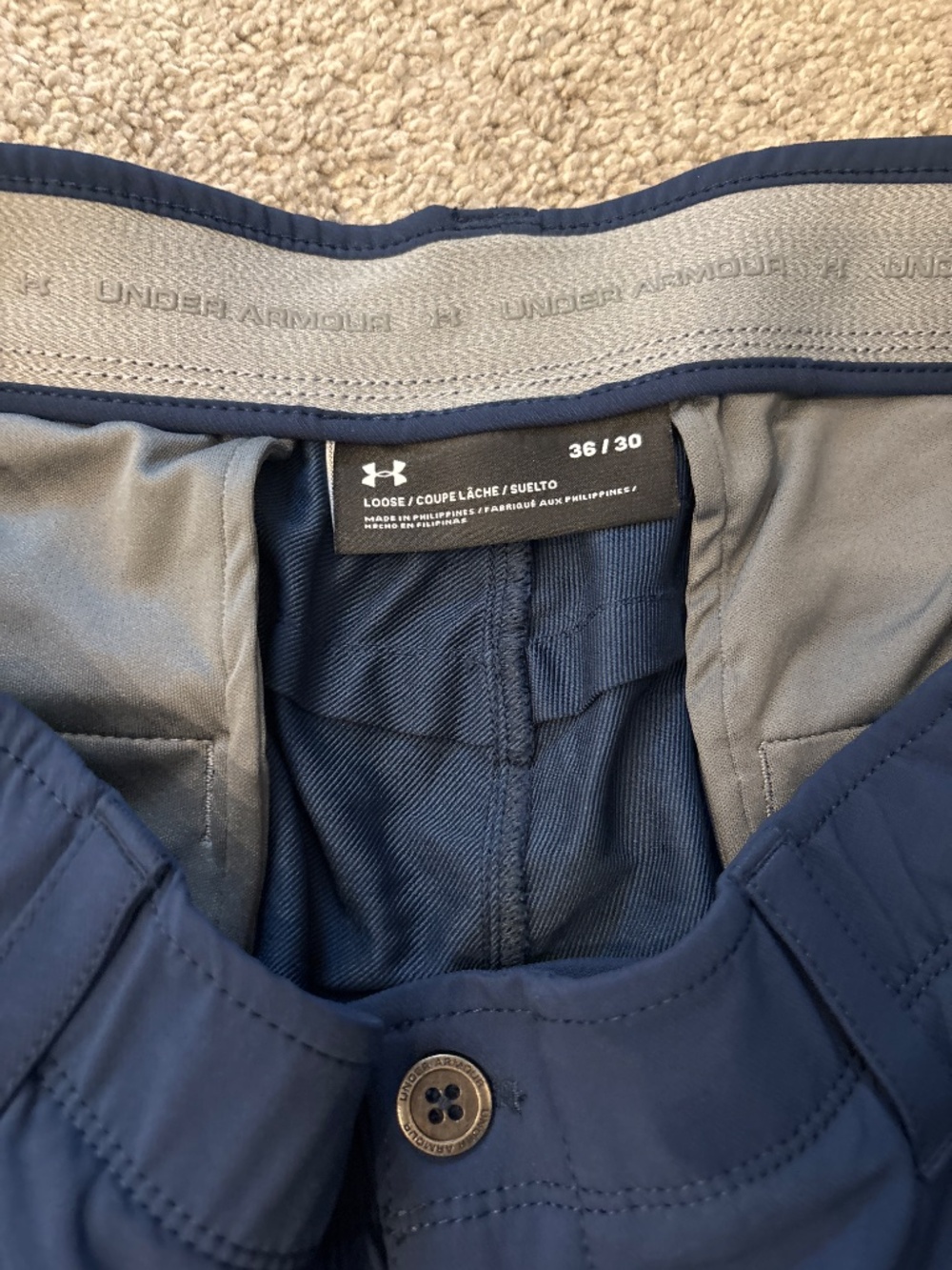 Navy pants - Picture 2 of 3
